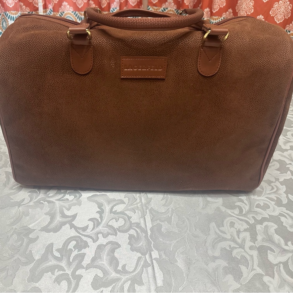 Lagerfeld duffel bag